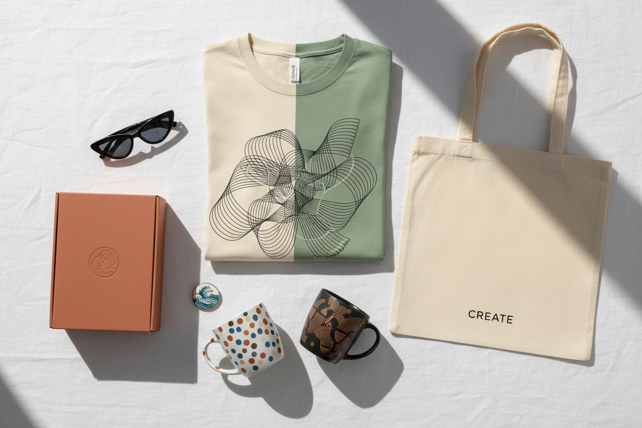 Immagine professionale negozio print-on-demand